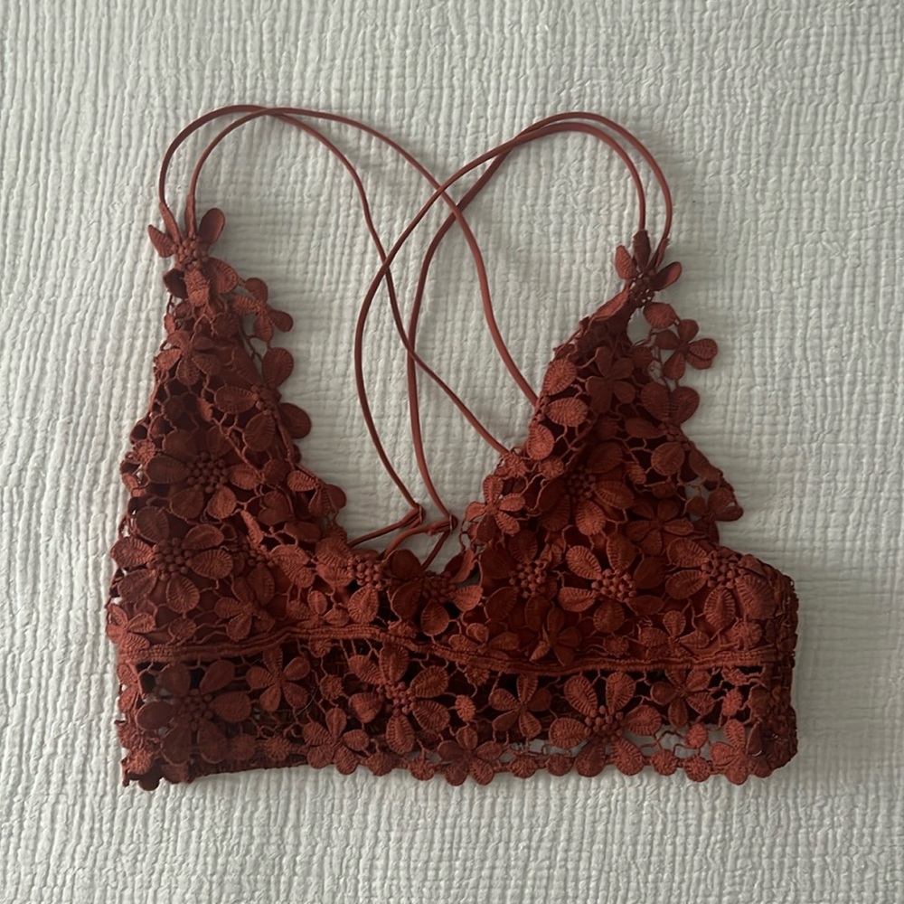 Free People Bralette - Burnt Orange